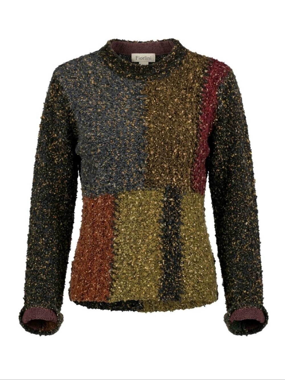 Colorful Patchwork Sweater